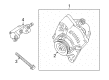 2004 Toyota Tacoma Alternator Pulley Diagram - 27411-42010