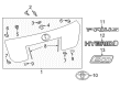 2018 Toyota Prius Emblem Diagram - 75444-47040