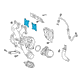 2020 Toyota GR Supra Exhaust Manifold Gasket Diagram - 17173-WAA02