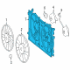 Toyota Prius Fan Shroud Diagram - 16711-24170