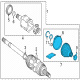 2023 Toyota GR Corolla CV Boot Diagram - 04439-52060