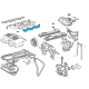 1997 Toyota Supra Intake Manifold Gasket Diagram - 17176-46020