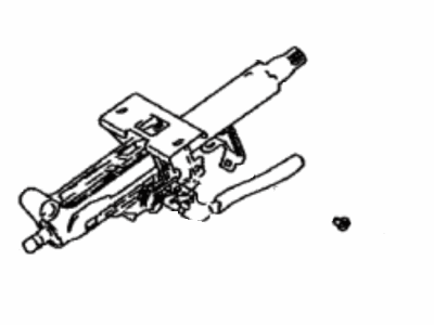 Toyota 45250-06B40 Column Assembly, Steering