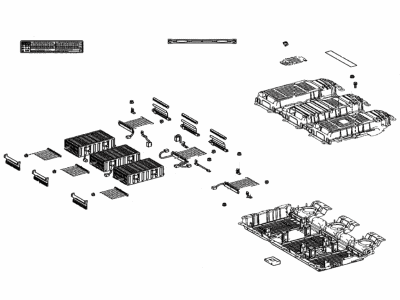Toyota G9510-48070 Battery Assembly, HV Supply Toyota G9510-48070 Battery Assembly, HV Supply