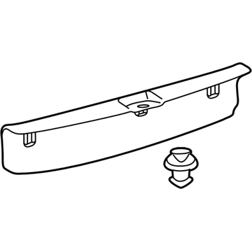 Toyota 67935-08020-B0 Rear Sill Plate