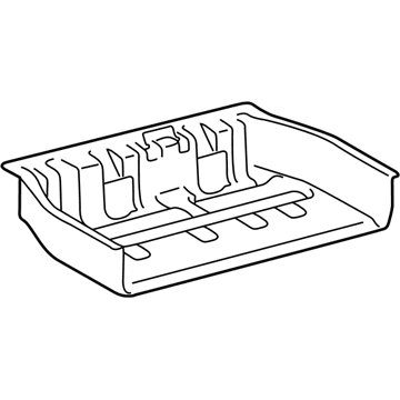 Toyota 58540-08012-B2 Rear Carpet