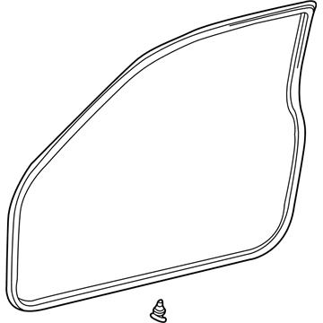 1996 Toyota RAV4 Weather Strip - 67862-42020