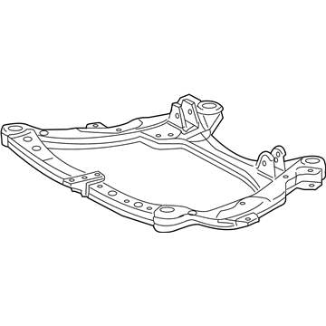 Toyota 51100-28030 Frame Assy, Front