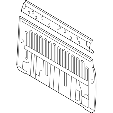 Toyota 64101-0C082 Back Panel