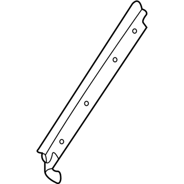 Toyota 75534-0C030 Moulding, Windshield, Outside LH