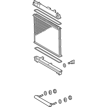 Toyota 16400-21371 Radiator Assy