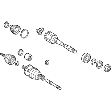 Toyota 43410-0R092 Axle Assembly