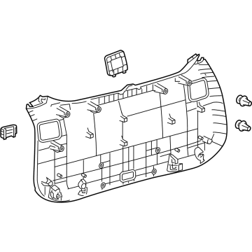 Toyota 64780-0A140-C0 PANEL ASSY, BACK DOO