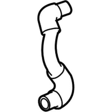 2009 Toyota RAV4 Radiator Hose - 16572-0P190