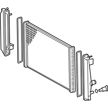 Toyota RAV4 Radiator - 16410-AZ055