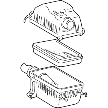 Toyota 17700-0F041 Air Cleaner Assembly