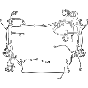 Toyota 82111-42M80 Wire, Engine Room Main