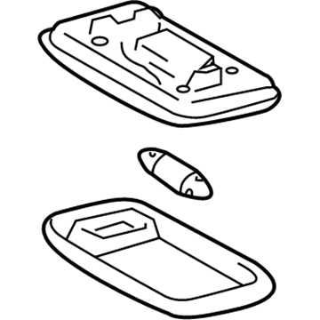 Toyota 81240-02030-B1 Overhead Lamp