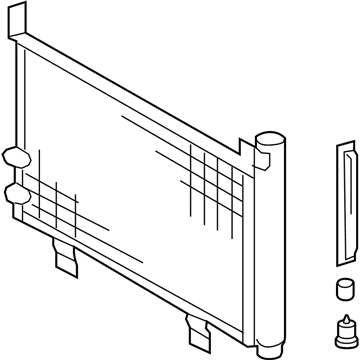 Toyota 88460-AZ035 Condenser Assembly