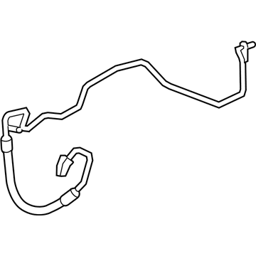 2009 Toyota Camry A/C Hose - 88704-06400