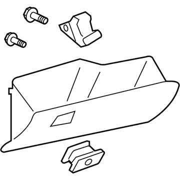 Toyota 55501-07010-B1 Door Assy, Glove Compartment