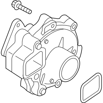 2018 Toyota Yaris iA Water Pump - 16100-WB002