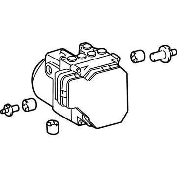 Toyota Matrix ABS Control Module - 44050-12200