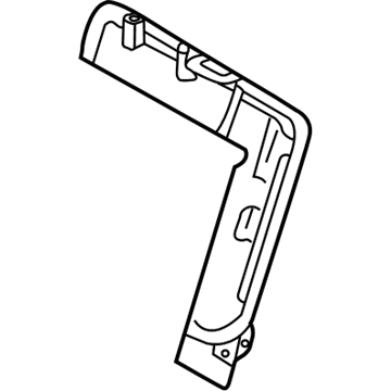 Toyota 71018-01030 Frame Sub-Assy, Rear Seat Back, LH