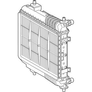 Toyota 16400-WAA04 Radiator Assy