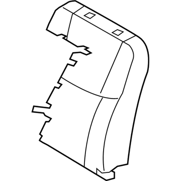 Toyota 71552-07060 Seat Back Pad