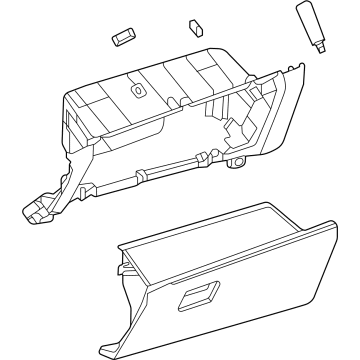 2021 Toyota Sienna Glove Box - 55303-08011-B0