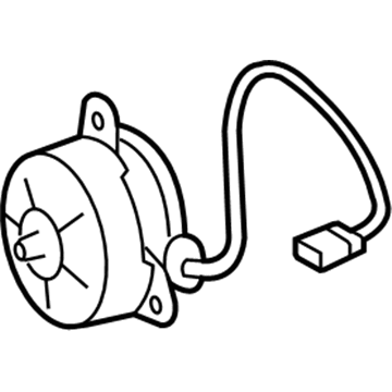 Toyota 16363-36170 Fan Motor