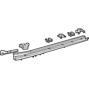 Toyota 57410-08010 Member Assembly, Floor S