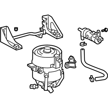 Toyota 16660-21011 Reserve Tank