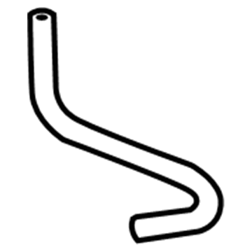 2008 Toyota Prius Coolant Reservoir Hose - 16261-21080