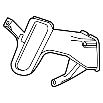 Toyota G92D1-0C020 DUCT, HV BATTERY INT