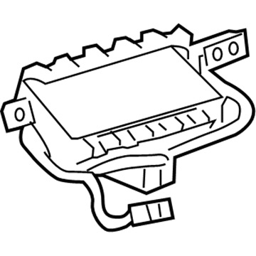 Toyota 73960-08040 Air Bag Assy, Instrument Panel Passenger W/O Door