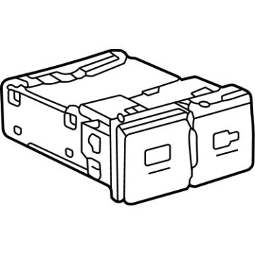 Toyota 85532-15010 USB Port