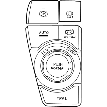 Toyota 84010-0R010 Control Panel