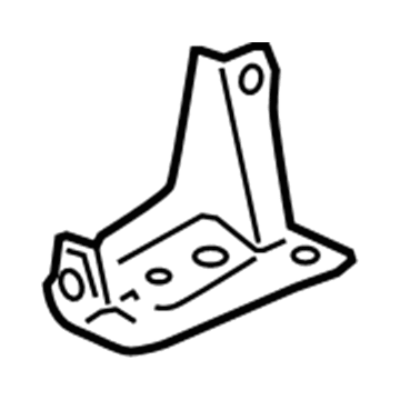 Toyota 51622-04010 Rear Side Rail Stopper