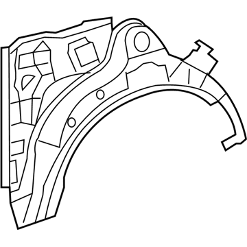 Toyota 61631-AE901 Panel, Quarter Wheel House, Outer RH