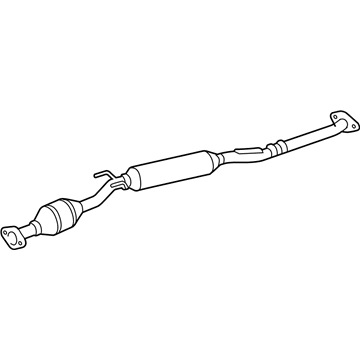 2010 Toyota Sienna Exhaust Pipe - 17420-0P080