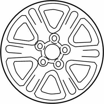 Toyota 42611-48280 Wheel, Disc