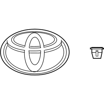 Toyota 90118-WB886 Symbol Emblem