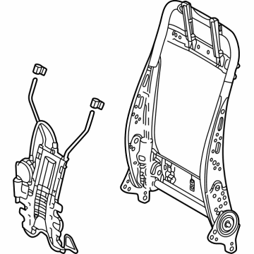 Toyota 71630-62020 Seat Back Frame