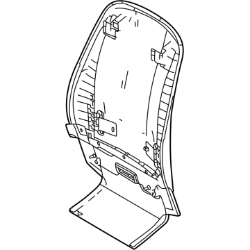 Toyota 71705-62020-C0 Seat Back Panel