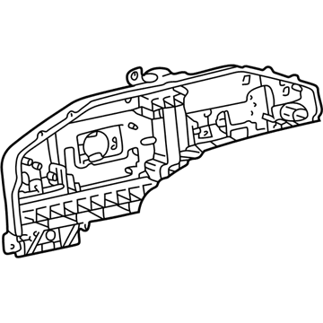 Toyota Land Cruiser Instrument Cluster - 83841-6A840