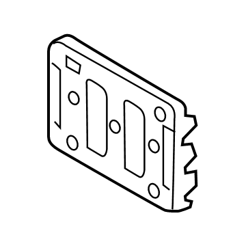 Toyota 75111-07140 License Bracket