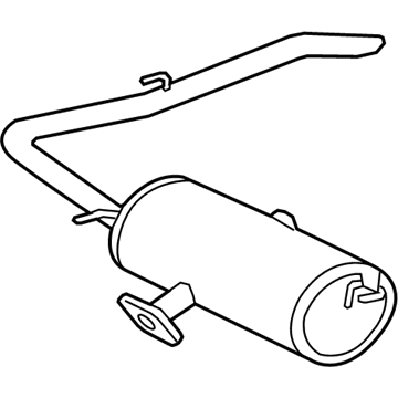 Toyota Sienna Exhaust Pipe - 17430-0V080