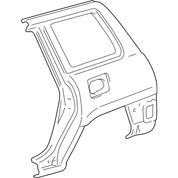 Toyota 61610-42022 Quarter Panel